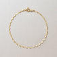 10K Glittering Petal Chain Bracelet (Yellow Gold) - Product Image