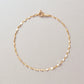 10K Glittering Petal Chain Bracelet (Rose Gold) - Product Image