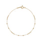 10K Station Bracelet (Yellow Gold) - Product Image