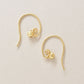 [Palette] Gold Filled Wire Base Earrings - Product Image