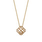 [Pannier] 10K Lily Necklace (Yellow Gold) - Product Image