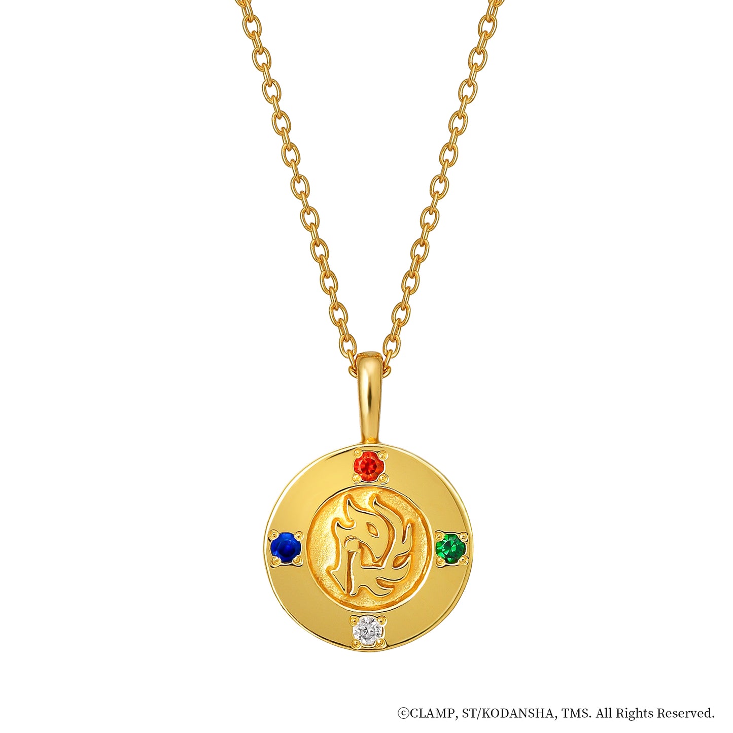 Magic Knight Rayearth - Reversible Necklace (Hikaru Shidou) - Product Image