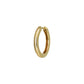 [Solo Earring] 14K/10K Huggie Hoop Single Earring (Large) (Yellow Gold) - Product Image