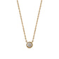 [Limited Edition] 18K Diamond Solitaire Necklace (Yellow Gold) - Product Image