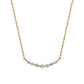 18K Diamond Gradation Necklace (Yellow Gold) - Product Image