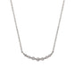 Platinum Diamond Gradation Necklace - Product Image