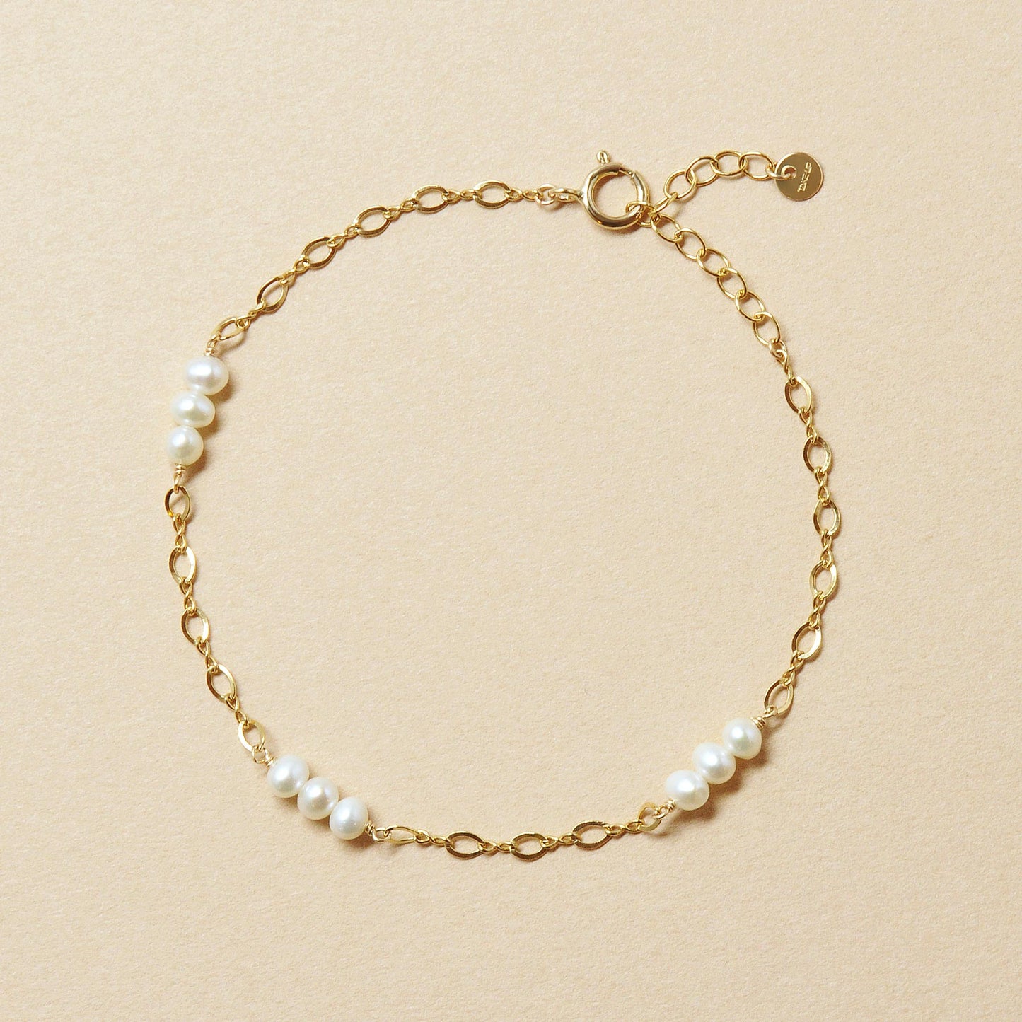 [WEB and Some Store Only] Gold Filled Freshwater Pearl Bracelet - Product Image