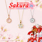 Cardcaptor Sakura - 10K Necklace (Sakura x Syaoran) - Product Image