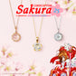 Cardcaptor Sakura - 10K Necklace (Sakura x Yue) - Product Image