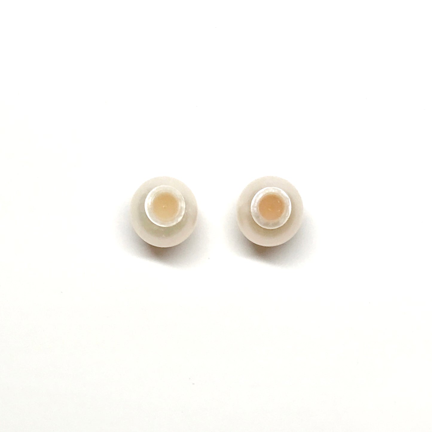 18K Gold Freshwater Pearl Earring Back Pair - Product Image