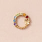 [Solo Earrings] 18K/10K Rainbow Single Earrings (Yellow Gold) - Product Image