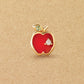 [Solo Earring] 18K/10K Apple Single Earring (Yellow Gold) - Product Image