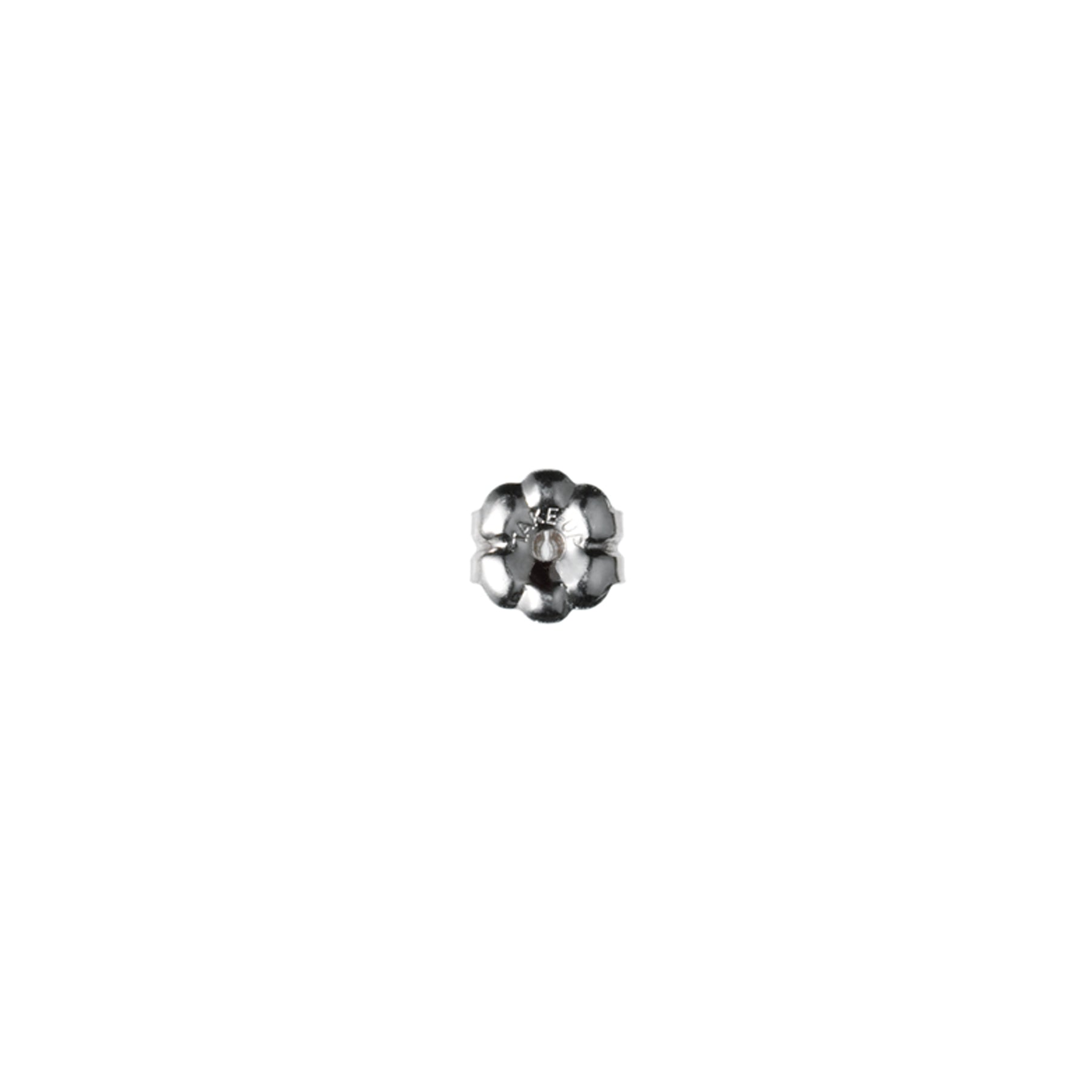 Single Earring Back (Platinum) - Product Image