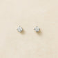 [Second Earrings] Platinum Diamond Earrings 0.08ct - Product Image