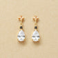 10K Drop Swinging Earrings (Yellow Gold) - Product Image