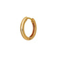 [Solo Earring] 14K/10K Huggie Hoop Single Earring (Small) (Yellow Gold) - Product Image