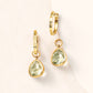 [Palette] 10K Green Quartz Maron Charms (Yellow Gold) - Product Image