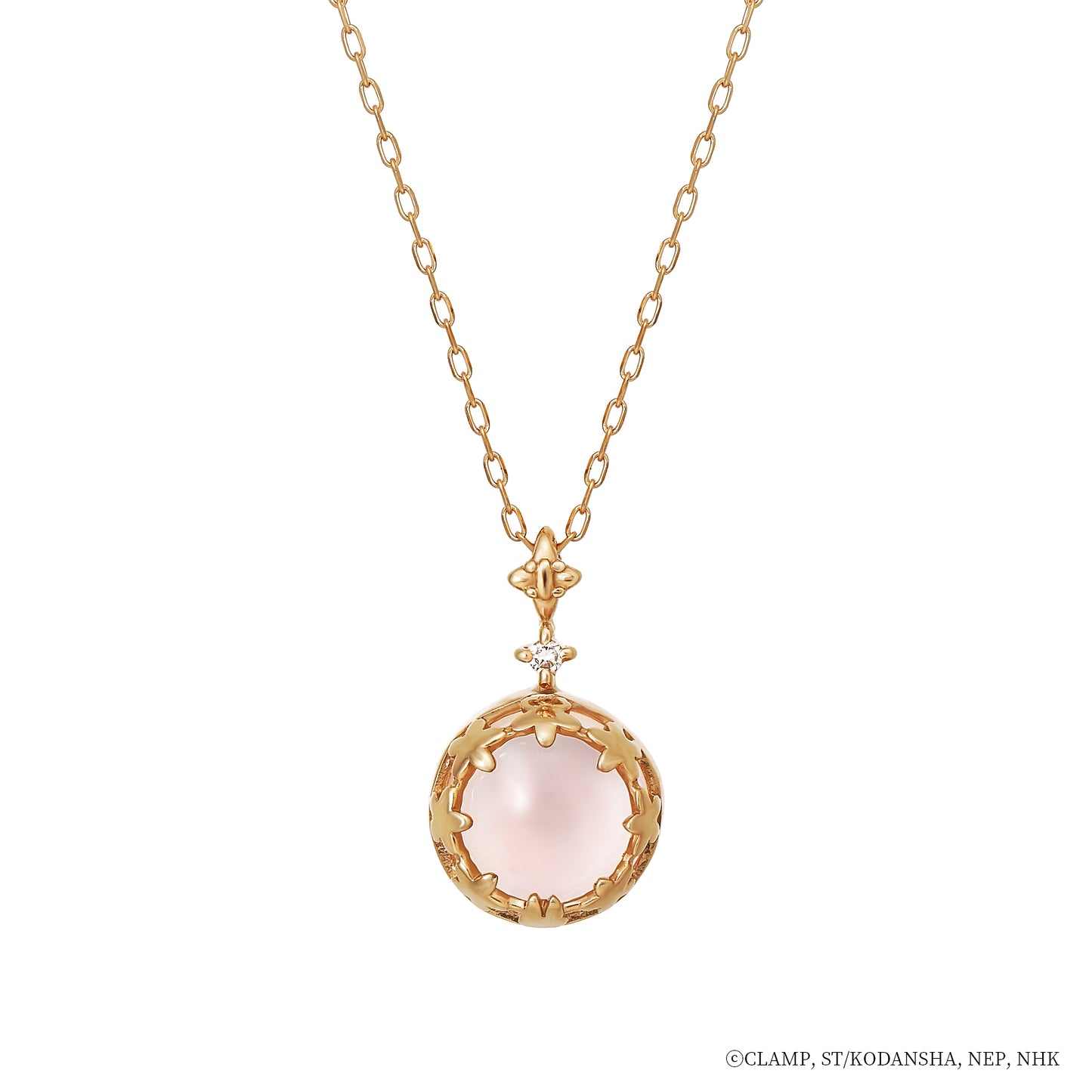 Cardcaptor Sakura - 10K Necklace (Sakura x Tomoyo) - Product Image