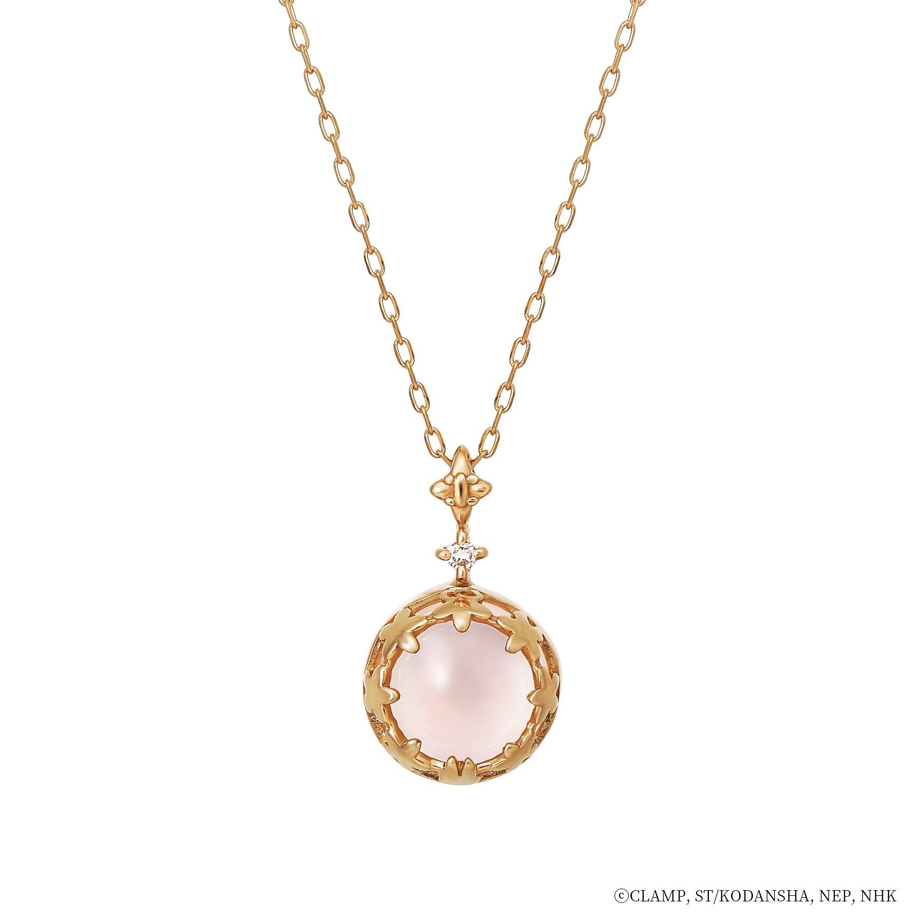 Cardcaptor Sakura - 10K Necklace (Sakura x Tomoyo) - Product Image