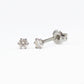 [Second Earrings] Platinum Diamond Earrings 0.14ct - Product Image