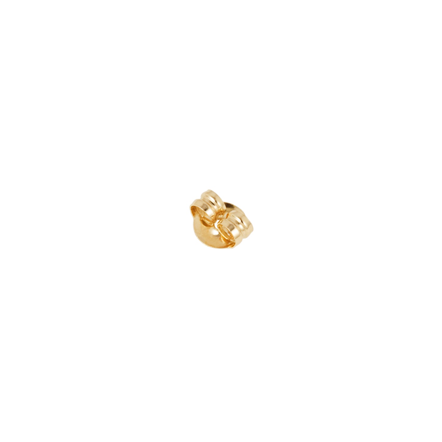 Single Earring Back for Second Earrings (Yellow Gold) - Product Image