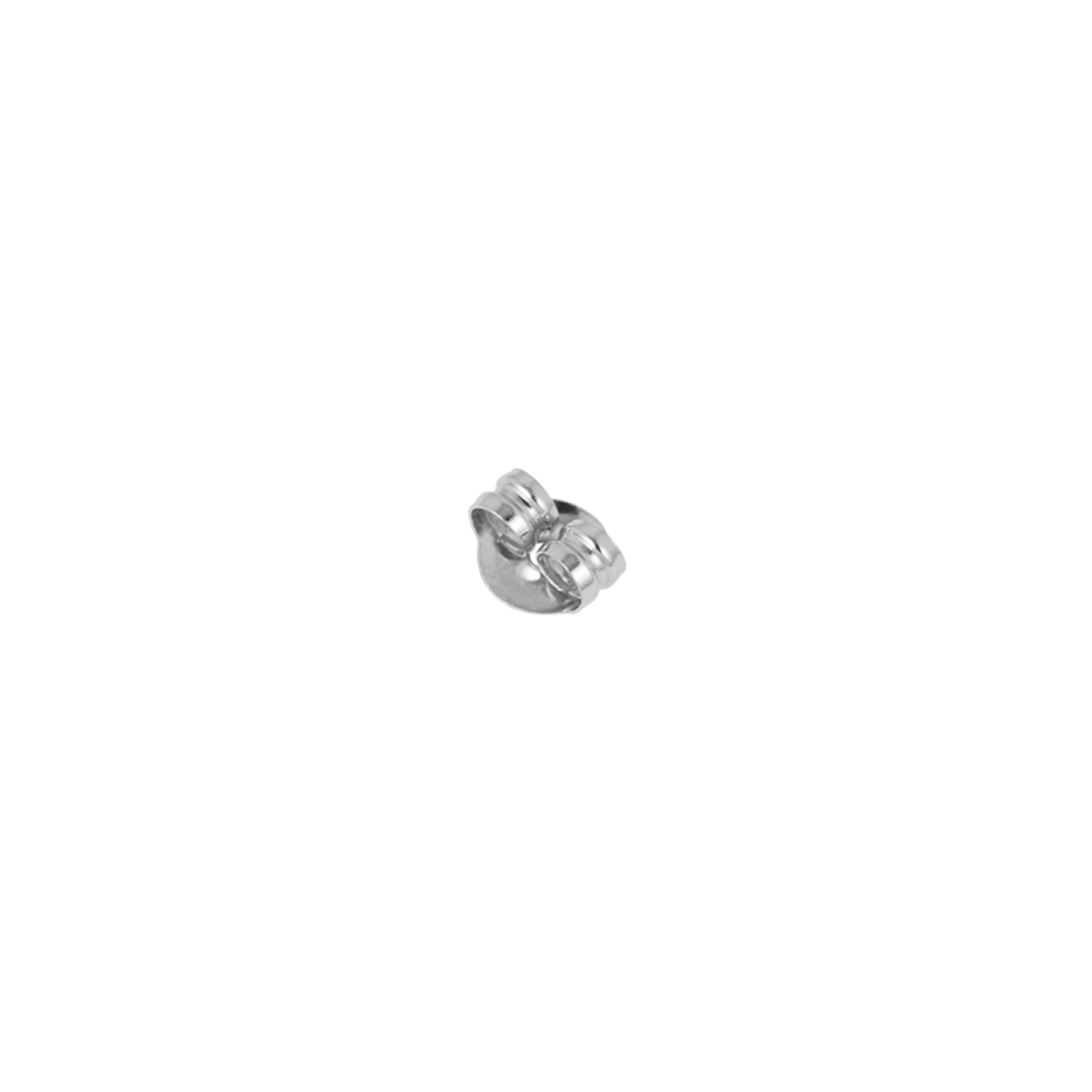 Single Earring Back for Second Earrings (Platinum) - Product Image