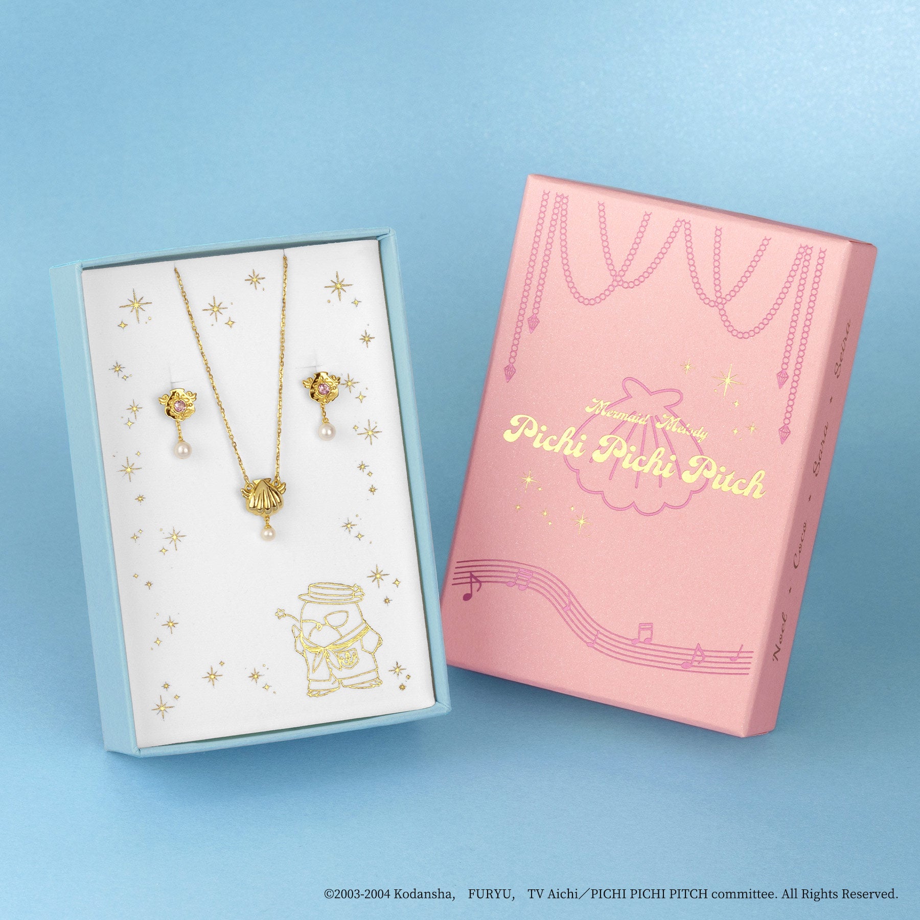 Mermaid Melody Pichi Pichi Pitch - 2WAY Earrings (Noel) - Box Image