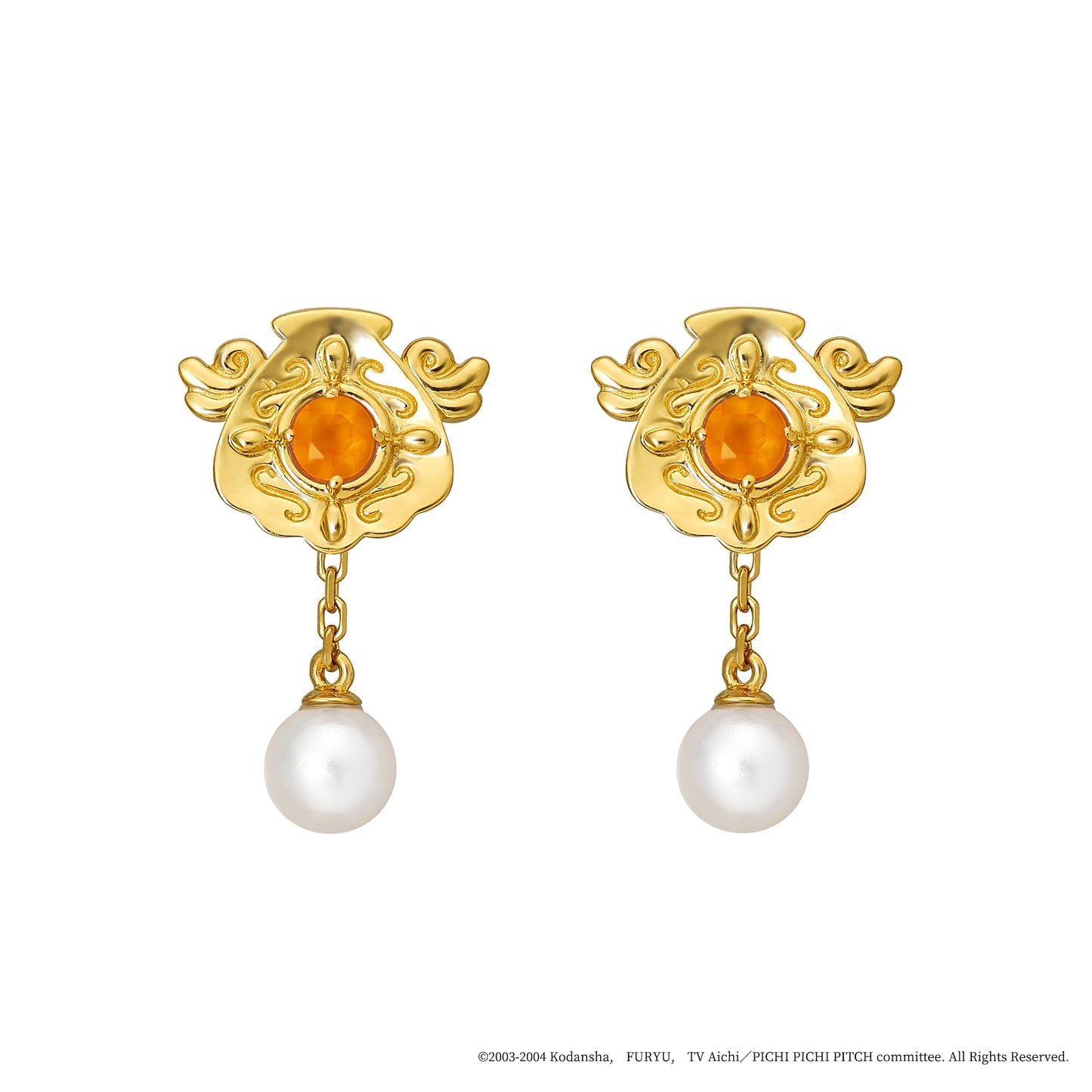 Mermaid Melody Pichi Pichi Pitch - 2WAY Earrings (Sara & Seira) - Product Image