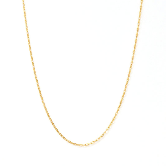 [Palette] 10K Yellow Gold Slide Pin Chain Necklace - Product Image