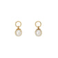 [Palette] 10K Yellow Gold Freshwater Pearl Small Charms - Product Image