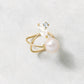 10K Yellow Gold Moonstone Ear Cuff [Jasmine] - Product Image