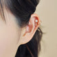 10K Yellow Gold Moonstone Ear Cuff [Jasmine] - Model Image